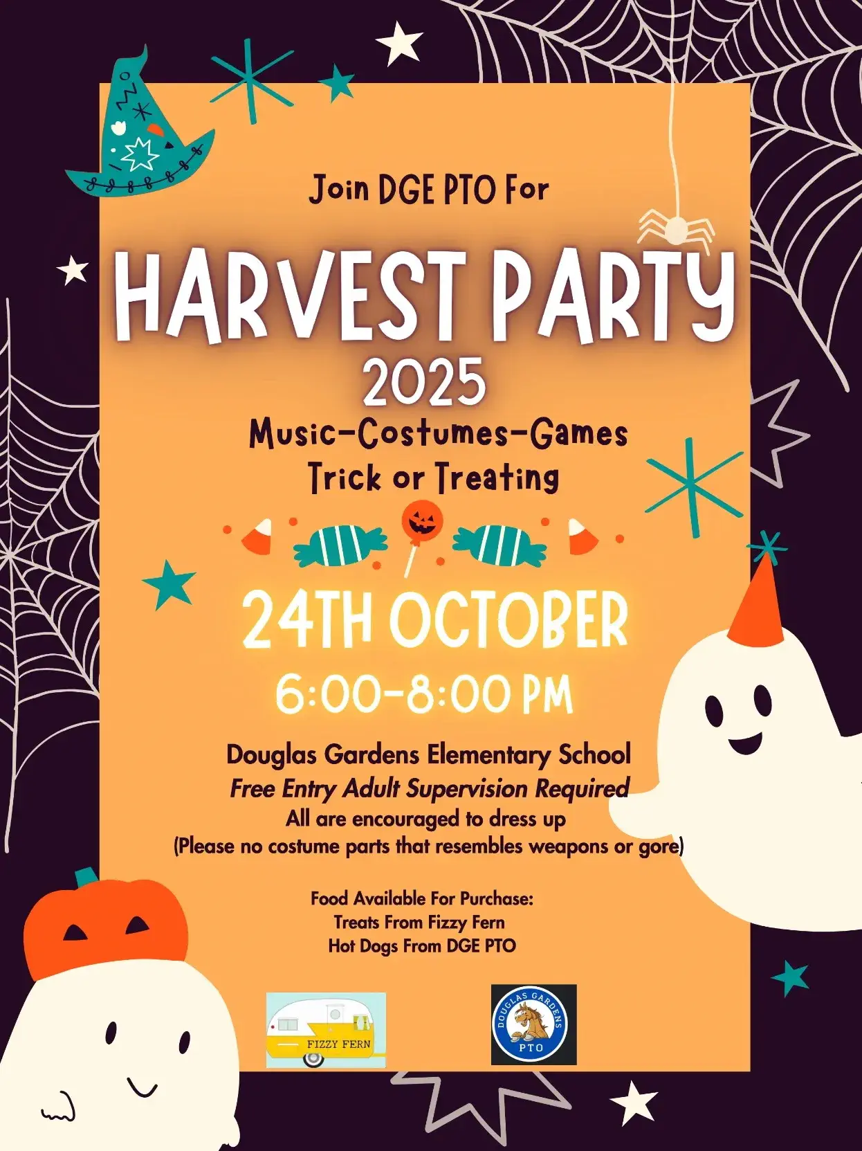 Harvest Party Flyer